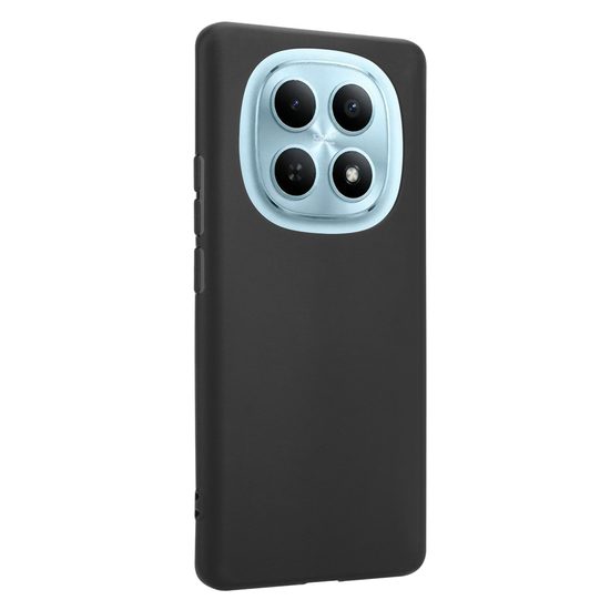 Tactical TPU Hoesje voor Xiaomi Redmi Note 15 4G / 5G - Transparant Siliconen Case - Zwart