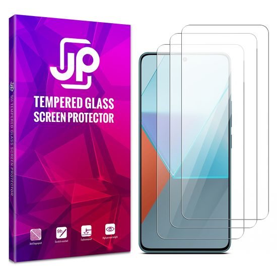 JP Long Pack Kaljeno steklo, 3 stekla za Xiaomi Redmi Note 13