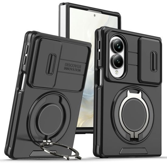 Husă Camslide Stand, Samsung Galaxy Z Fold 8, negru