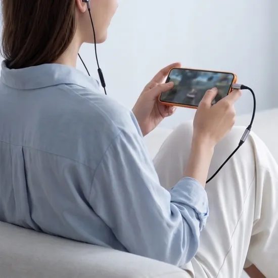 Tech-Protect UltraBoost αντάπτορας USB-C - Mini Jack 3,5 mm, γκρι