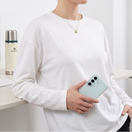 Tech-Protect Flexair Hybrid Samsung Galaxy S26 FE ümbris – läbipaistev