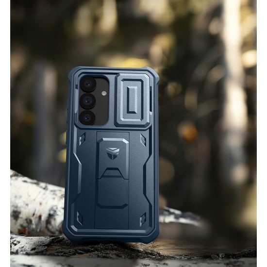 Dexnor 360 Kickstand Camprotector Θήκη Samsung Galaxy S25, Μπλε