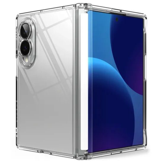 Ringke Fusion Flap etui, Samsung Galaxy Z Fold 8, prozoren