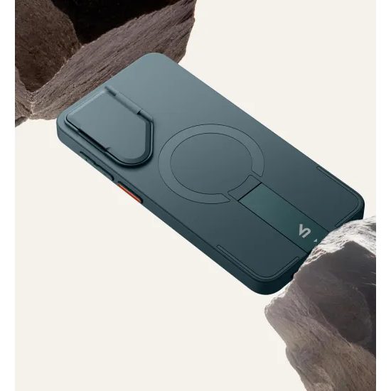 Suritch MagSafe Kickstand Camprotector θήκη Samsung Galaxy S26 Plus, σκούρο πράσινο