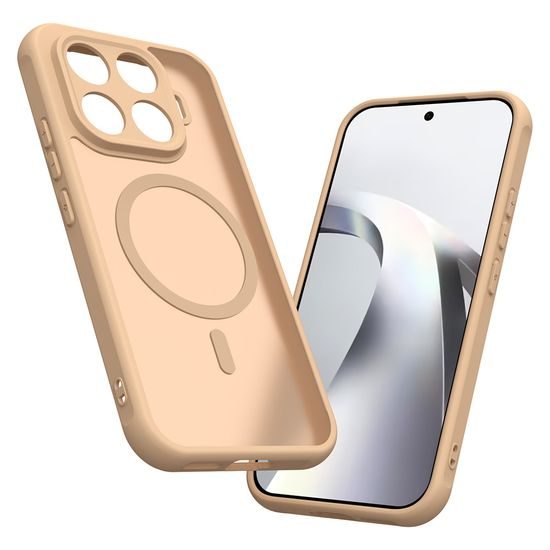 Xiaomi 17T dėklas – Techsuit HaloFrost II MagSafe – auksinė