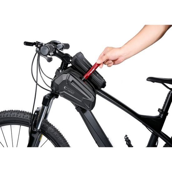 Tech-Protect XT6 geantă pentru biciclete, negru