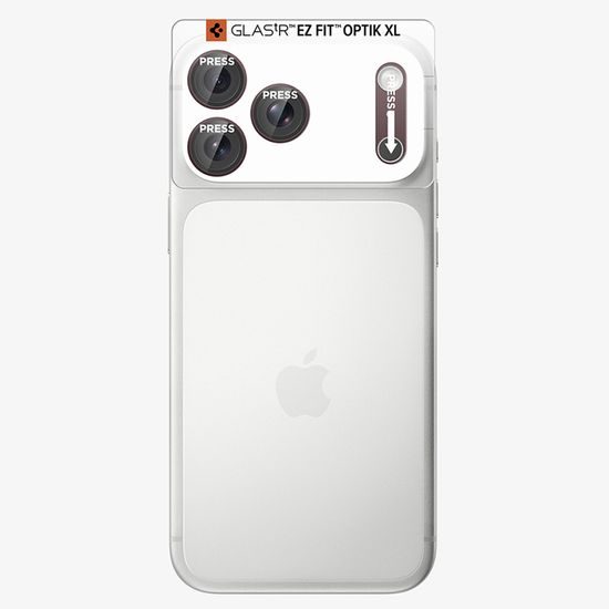 Spigen Optik.TR Ez Fit Pro XL (AGL12040), ochrana fotoaparátu, 2 kusy, iPhone 18 Pro Max, červená