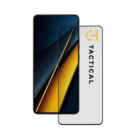 Tactical Glass Shield 5D προστατευτικό γυαλί για Xiaomi Poco X6 Pro 5G, μαύρο