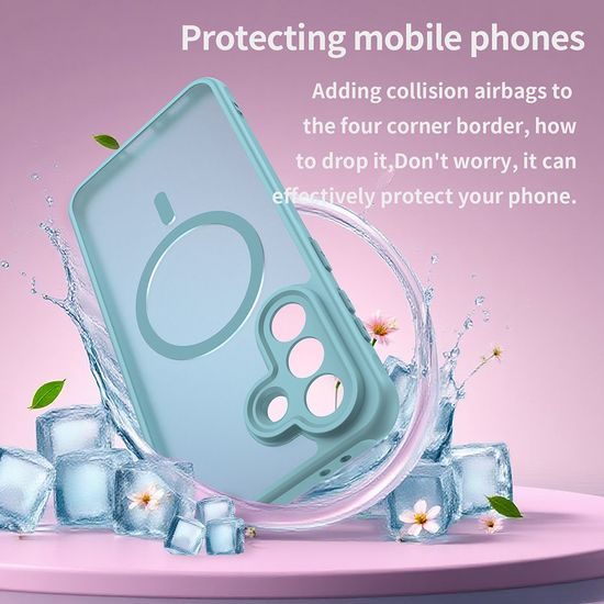 Techsuit HaloFrost II MagSafe, Samsung Galaxy A37 5G, tyrkysový