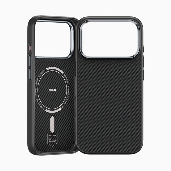 Benks Magnetic Armor Pro Kevlar θήκη Metal Frame, iPhone 17 Pro, μαύρη
