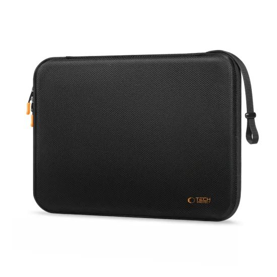 Tech-Protect Hardpouch θήκη laptop 15–16", μαύρη / πορτοκαλί