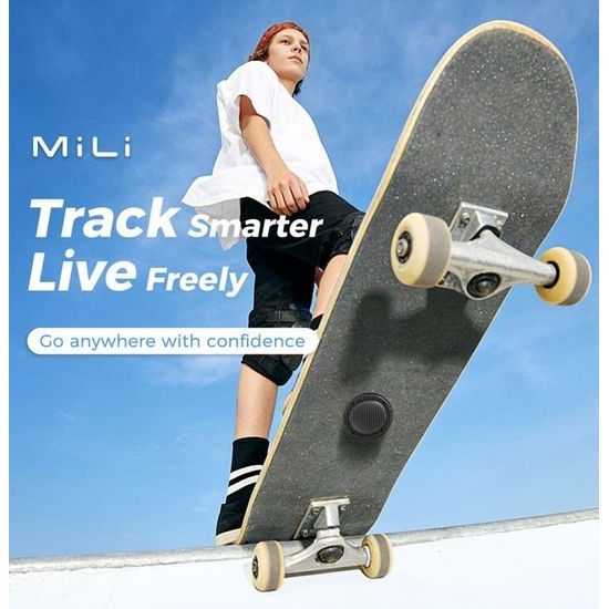 MiLi MiTag SkinFinder Duo lokators – melns
