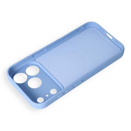 iPhone 17 Pro Max / 18 Pro Max silikona vāciņš ar kameras aizsargu – Silicone Mag Cover MagSafe – zils