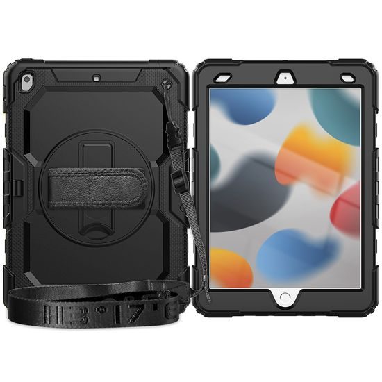 JP Solid360 Θήκη για tablet, iPad 10.2, 2019 / 2020 / 2021 (iPad 7 / 8 / 9), μαύρο