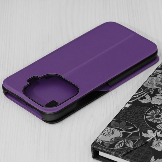 Eco Leather View maska, Xiaomi 17T, ljubičasta