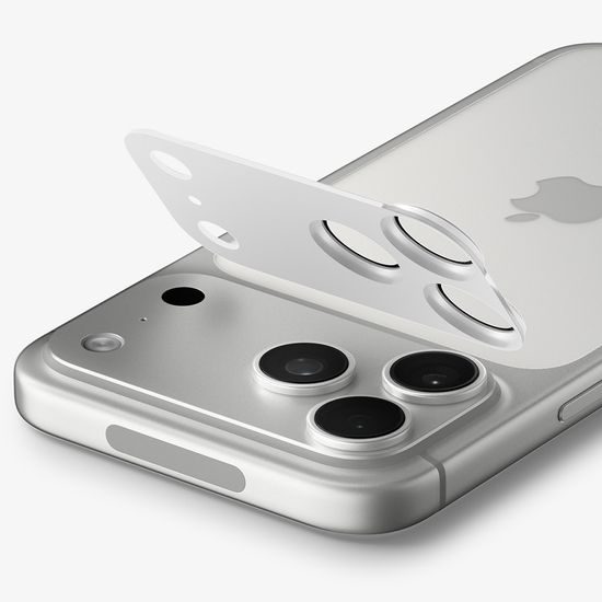 Spigen Optik.TR Ez Fit Pro XL (AGL12038), ochrana fotoaparátu, iPhone 18 Pro, stříbrná