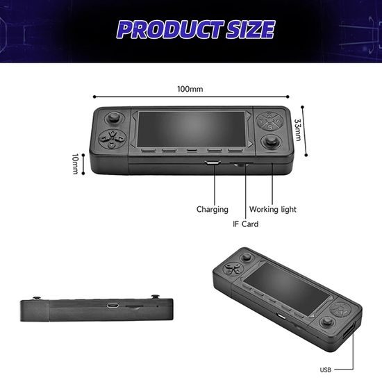 X9 Pro Retro κονσόλα με δύο ασύρματα χειριστήρια, HDMI, Game Stick, 4K