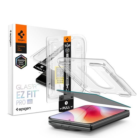 Spigen Glas.TR EZ Fit Pro HD (AGL12016), Tvrdené sklo, iPhone Duo, Primacy