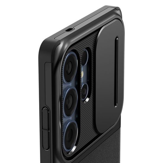 Spigen Optik Armor, Samsung Galaxy S25 Ultra, černý