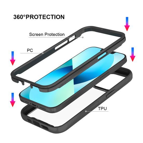 JP Defense360 obal, iPhone 13 mini, čierny