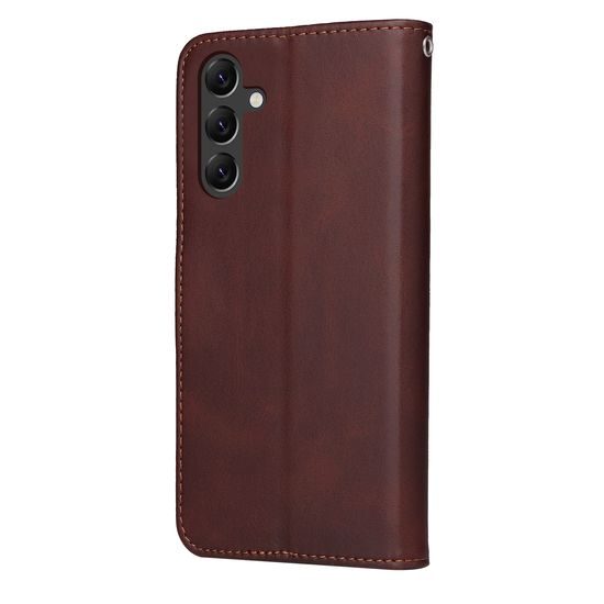 Magnet Case, Samsung Galaxy A15, hnedý