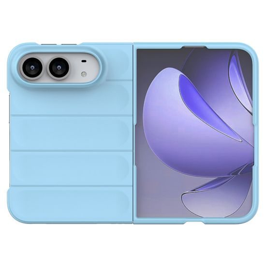 Magic Shield Case für iPhone Duo - Stoßfeste Schutzhülle aus TPU - Hellblau