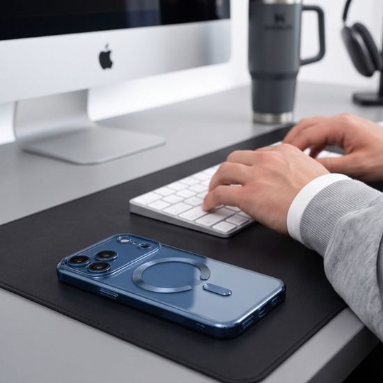 Tech-Protect MagFlex MagSafe ümbris iPhone 17 Pro Max / 18 Pro Max – läikiv helesinine