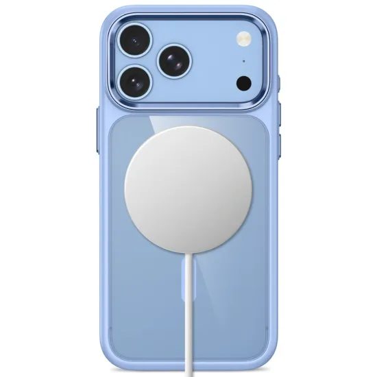 Tech-Protect MagMat MagSafe Case für iPhone 17 Pro Max / 18 Pro Max - Hybride Schutzhülle mit Camera Control - Hellblau