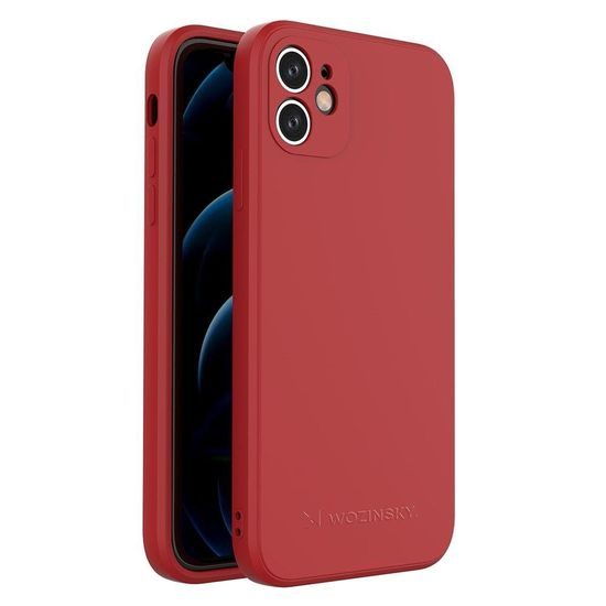 Wozinsky Color Case obal, iPhone SE 2020 / iPhone 8 / iPhone 7, červený