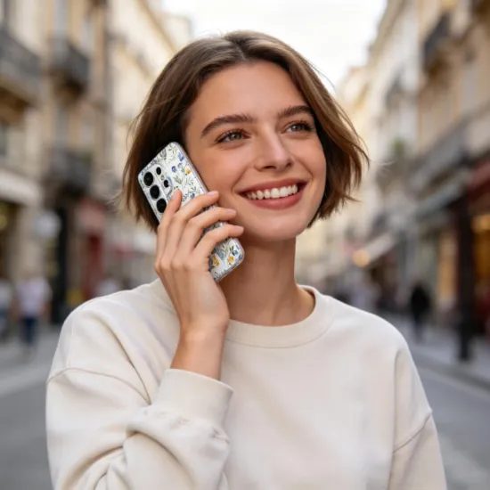 Tech-Protect FlexAir Schutzhülle für Samsung Galaxy S26 Ultra - Flexibles TPU Case - Wiesenblumen