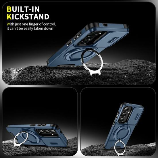 Camslide Stand obal, Samsung Galaxy S26, modrý