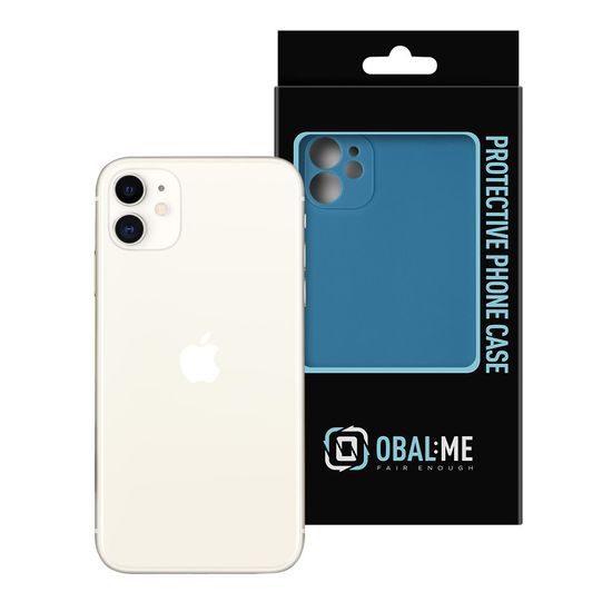 Csomag:ME Matte TPU borító iPhone 11, kék