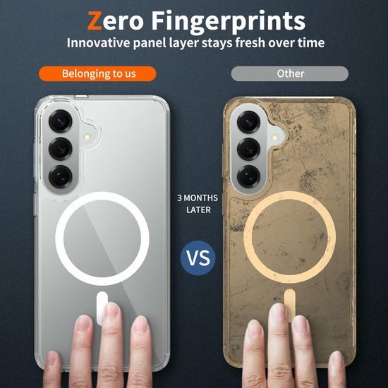 Διάφανη θήκη Magsafe, Samsung Galaxy S26 Plus, διάφανη