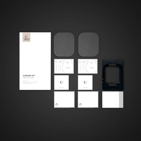 Tech-Protect Supreme set, Pellicola Idrogel, Apple Watch 10 / 11, 42 mm, 2 pezzi