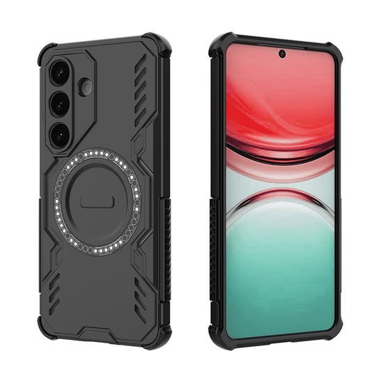 Techsuit ArmorMag Schutzhülle für Samsung Galaxy S26 - MagSafe kompatibel - Schwarz