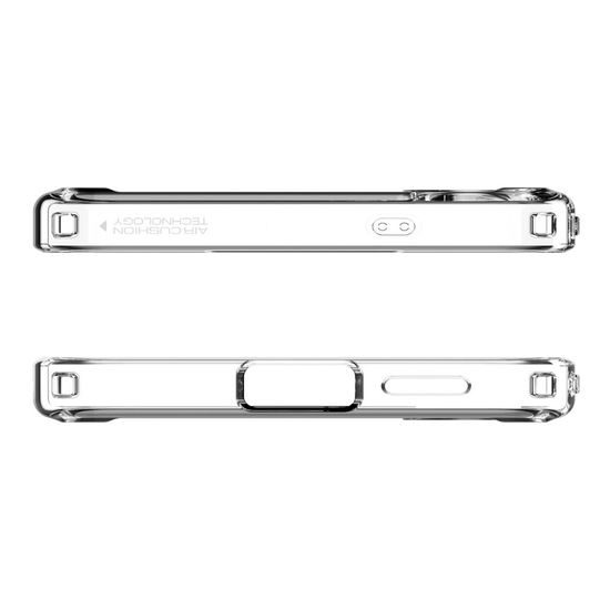 Custodia Spigen Ultra Hybrid per cellulare, Samsung Galaxy S25 Plus, trasparente