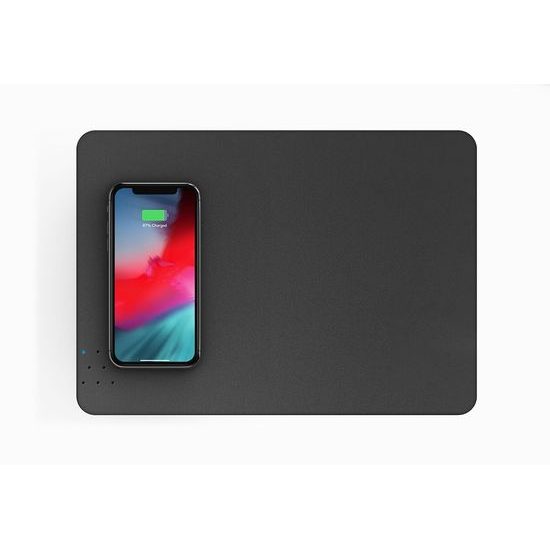 PowerDesk Qi Mat Pro Επιφάνεια γραφείου με ενσωματωμένη ασύρματη φόρτιση