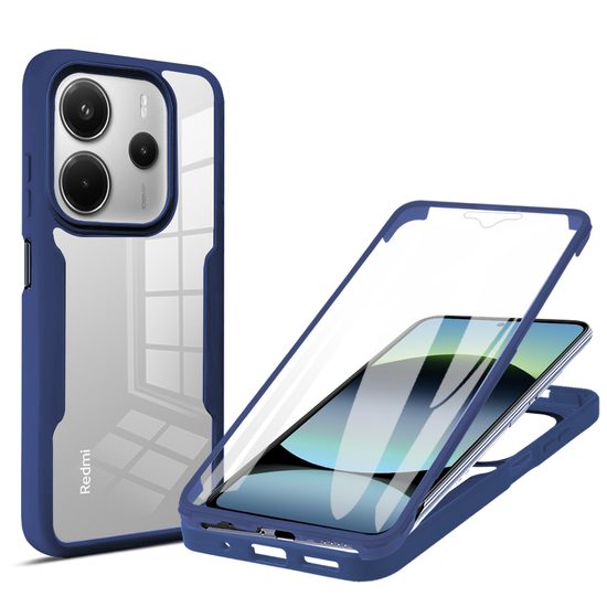 JP Defense colorful obal, Xiaomi Redmi Note 14 5G, μπλε