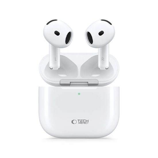 Tech-Protect UltraBoost TWS Sluchátka Core 2, bílá