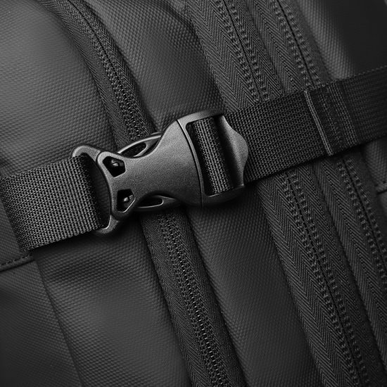 JP Batoh B23 s vákuovým kompresným vakom, 48*31*22~27 cm, čierny