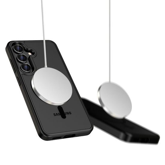 Tech-Protect MagMat MagSafe, Samsung Galaxy S25, μαύρο ματ