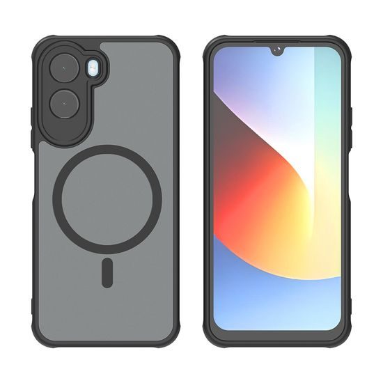 Techsuit HaloFrost II MagSafe, Xiaomi Redmi A7 Pro 4G, crna