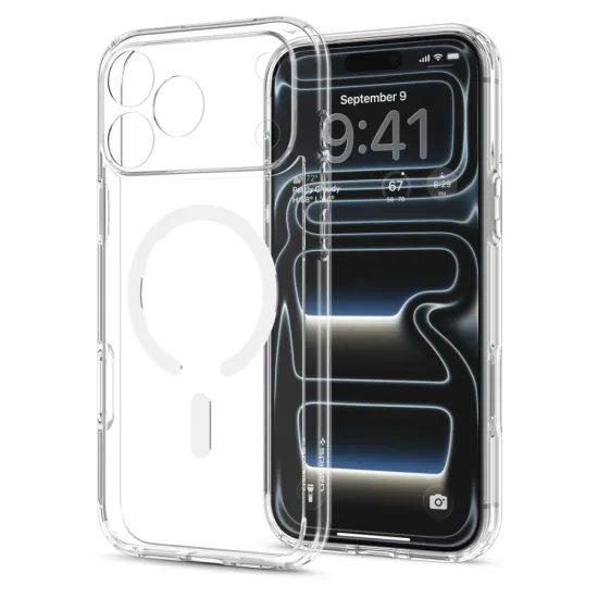 Spigen Ultra Hybrid Mag s MagSafe, iPhone 17 Pro Max / 18 Pro Max, biely