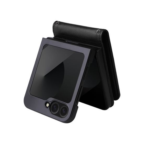 Mágneses tok, Samsung Galaxy Z Flip 6, fekete