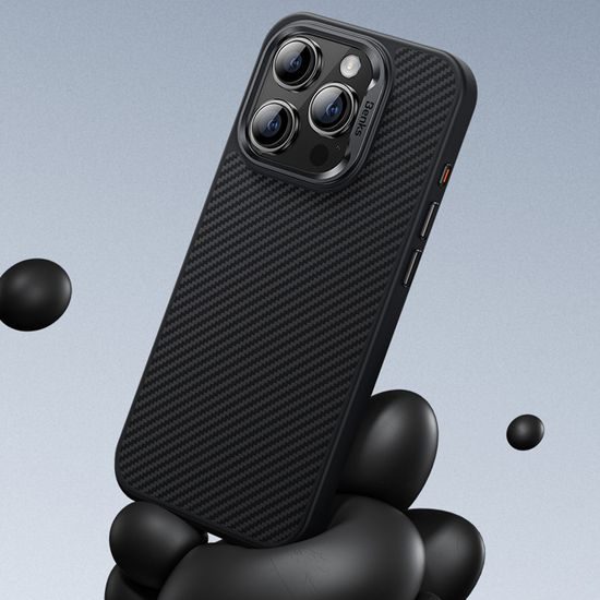 Benks Magnetic Armor Air Kevlar Θήκη Μεταλλικού Πλαισίου, iPhone 16, Μαύρο