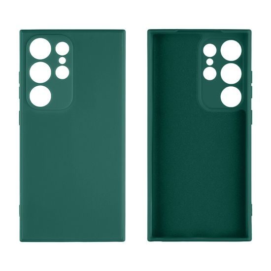 OBAL:ME Matte TPU ovitek za Samsung Galaxy S24 Ultra, zelena