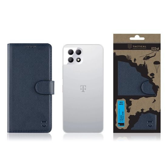Husă Tactical Field Notes, T-Mobile T Phone 2 5G, albastru