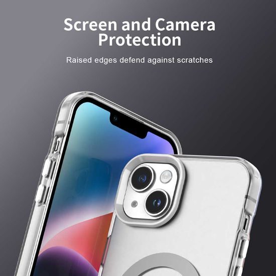 Techsuit CandyCase MagSafe, iPhone 14, λευκό