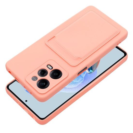 Card Case maska, Xiaomi Redmi Note 12 Pro 5G, roza