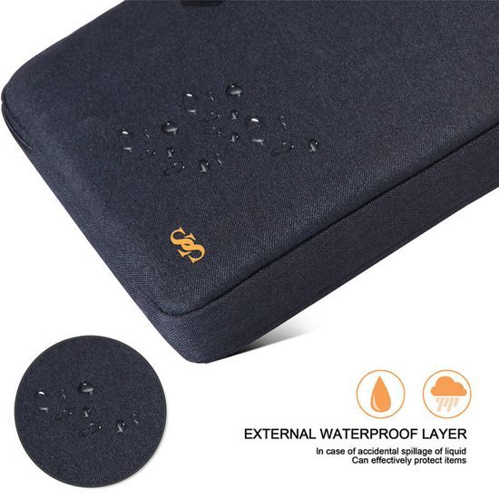 Seine Scene Nantes τσάντα laptop 15", μαύρη